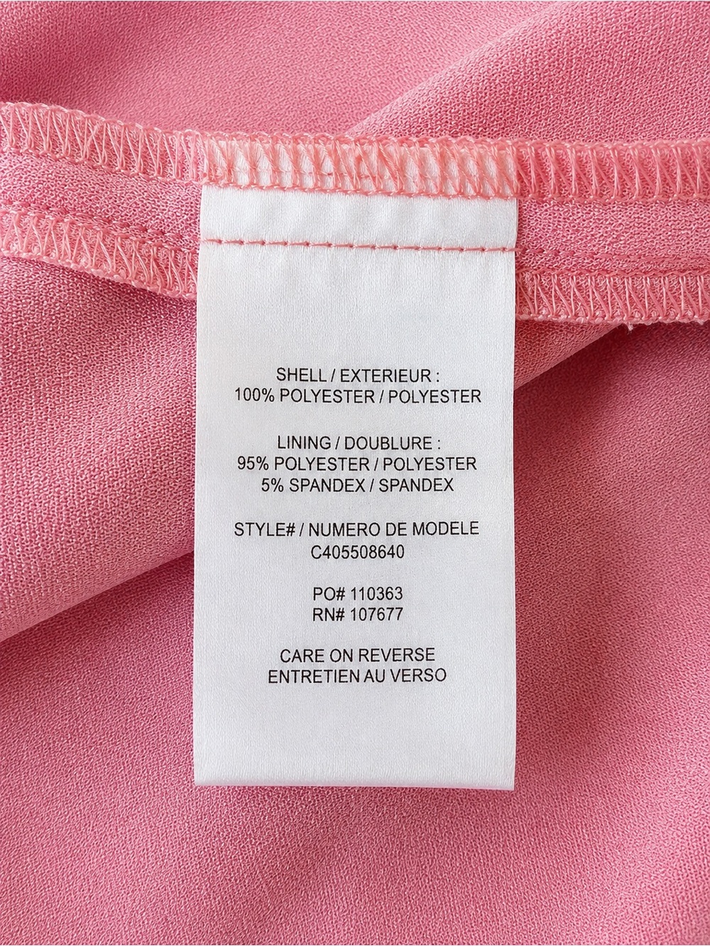 Alice + Olivia Coral Pink Spaghetti Strap High-Low Maxi Dress - Picture 5 of 5